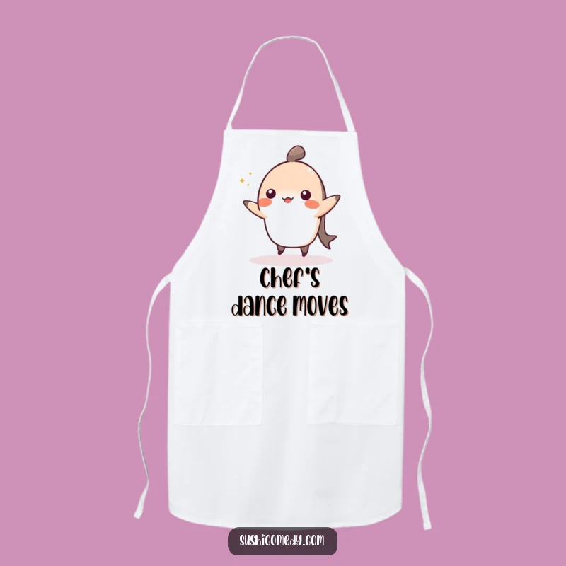 Funny Nigiri Dance Apron - Chef's Cute Sushi Companion Gift