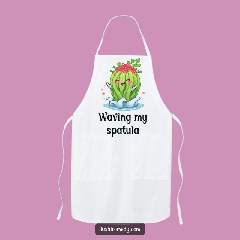 Funny Seaweed Salad Apron: Wave Through Cooking with Happiness