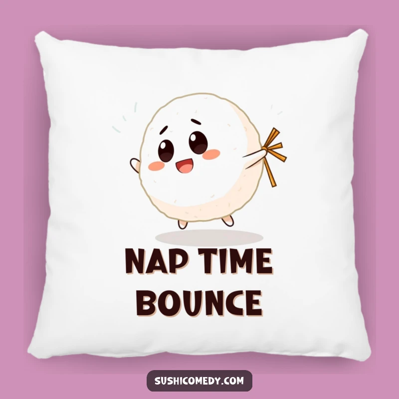 Funny Giggling Rice Ball Pillow: Cozy Comfort, Cheerful Decor, Perfect Funny Gift