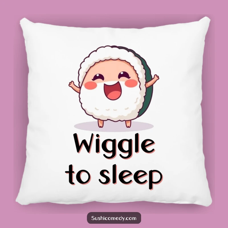 Funny Cheerful Tuna Sushi Pillow: Cozy Comfort, Wiggling Decor, Perfect Funny Gift